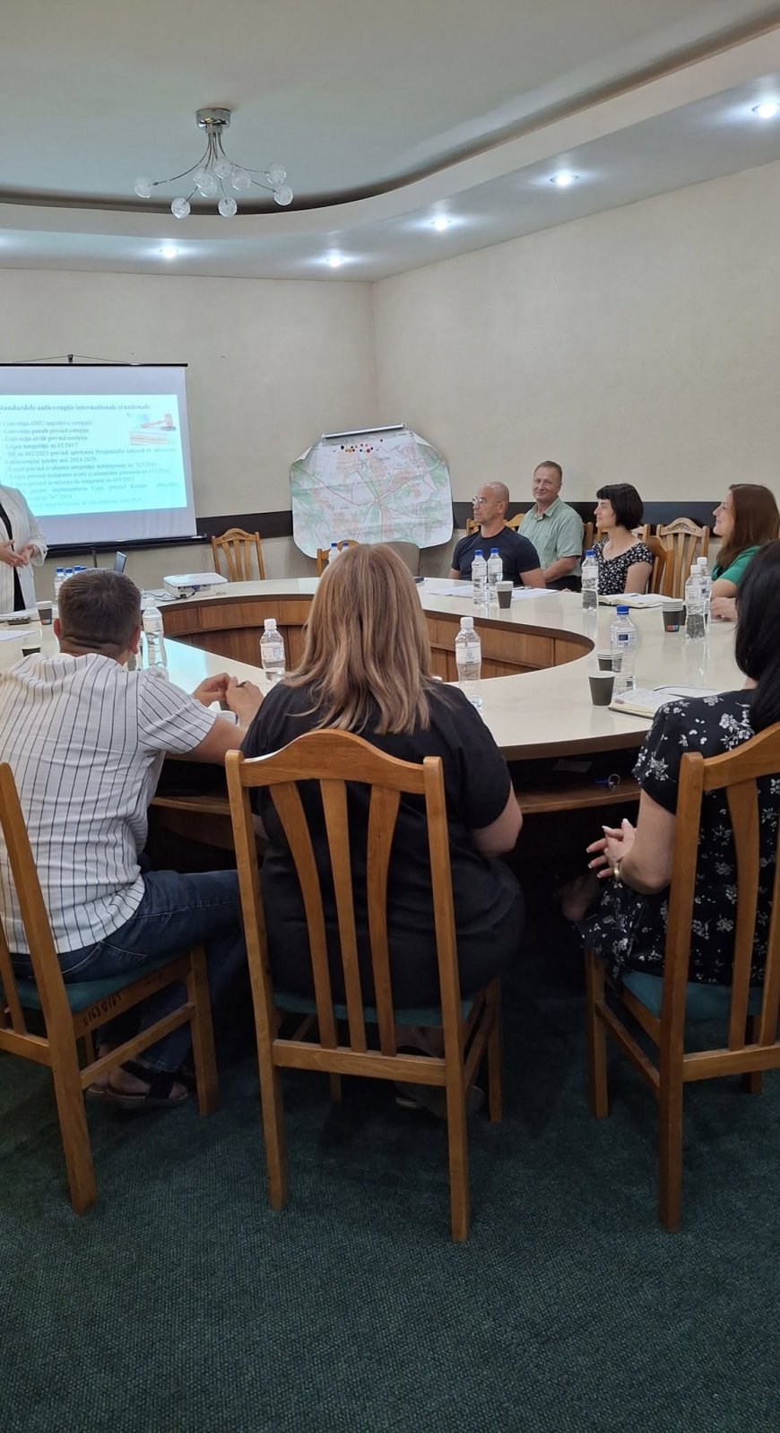 Pretura sectorului Rîșcani  a participat astăzi, la instruirea organizată de către Centrul Național Anticorupție
