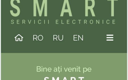 Portalul SMART – soluția dumneavoastră pentru servicii online în Chișinău.