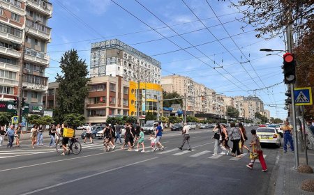 Noi semafoare pietonale în sectorul Rîșcani.