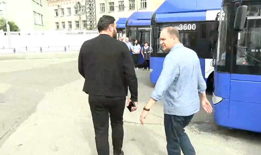 Primăria Chișinău pune în circulație 21 de troleibuze achiziționate din Tallin, Estonia