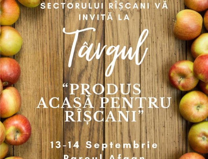 Târgul ,,Produs ca acasa pentru Rîșcani” vă așteaptă în sectorul Rîșcani al Capitalei!