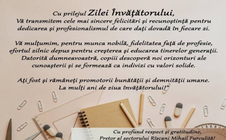 Sincere felicitări cu ocazia Zilei Internaționale a Profesorului⚘️