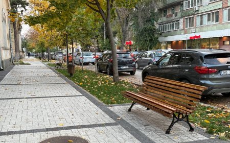 Spații publice mai confortabile pentru chișinăuieni!