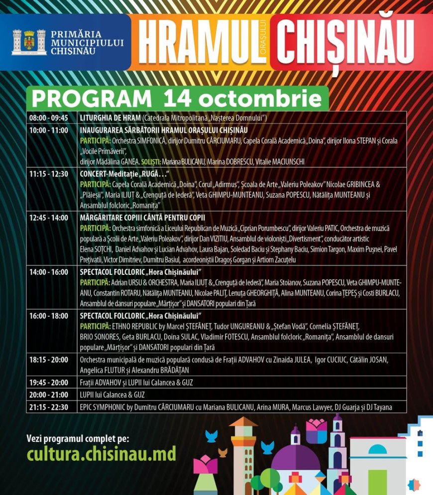 De Hramul Orașului, vă invităm în Piața Marii Adunări Naționale la un spectacol în care eleganța orchestrei se unește cu ritmurile electro!