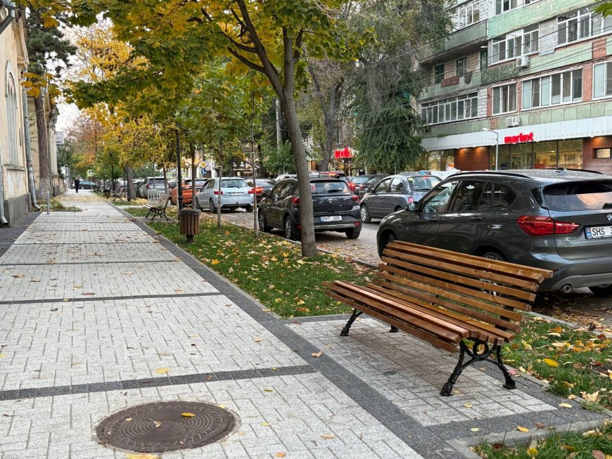 Spații publice mai confortabile pentru chișinăuieni!