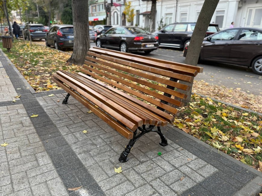 Spații publice mai confortabile pentru chișinăuieni!
