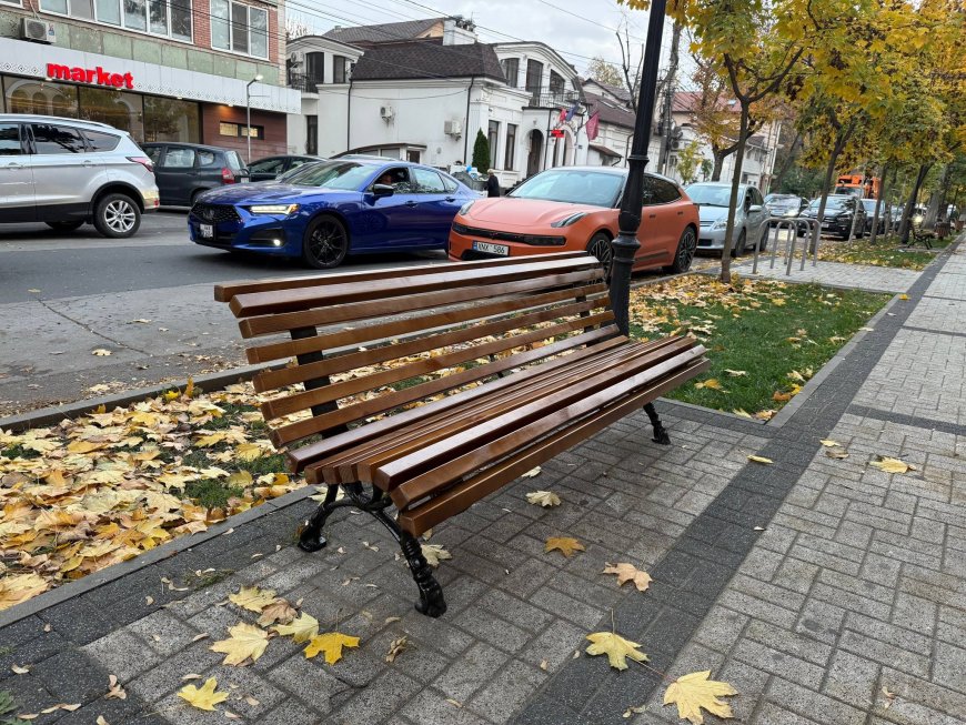 Spații publice mai confortabile pentru chișinăuieni!