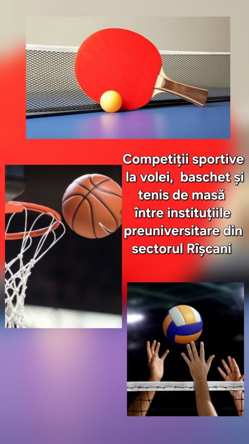 Start competițiilor sportive în sectorul Rîșcani!