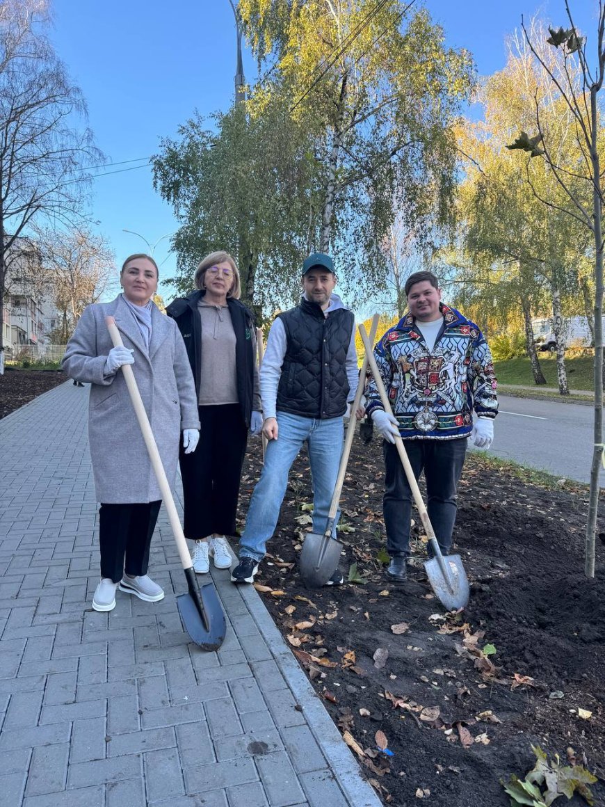 O nouă acțiune de plantare în sectorul Rîșcani.
