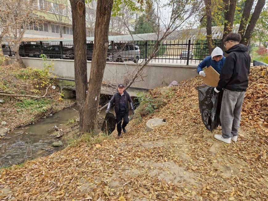 Curățenia de toamnă continuă: Râulețul Țiganca