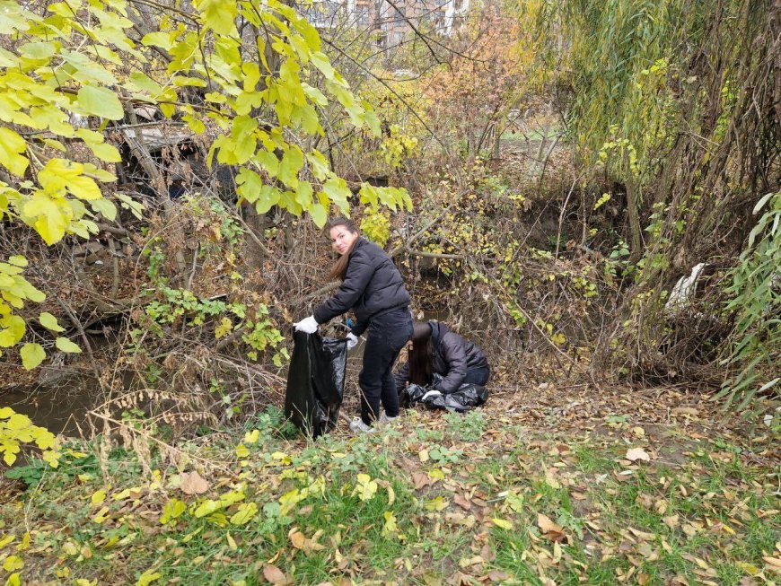 Curățenia de toamnă continuă: Râulețul Țiganca