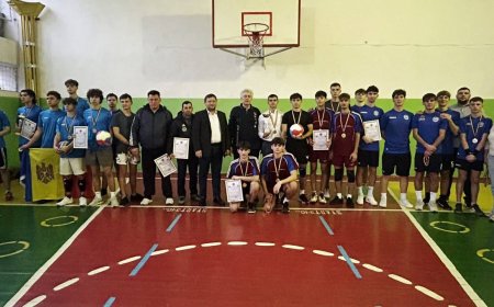 Finala la Volei (Echipe Masculine) în Sectorul Rîșcani