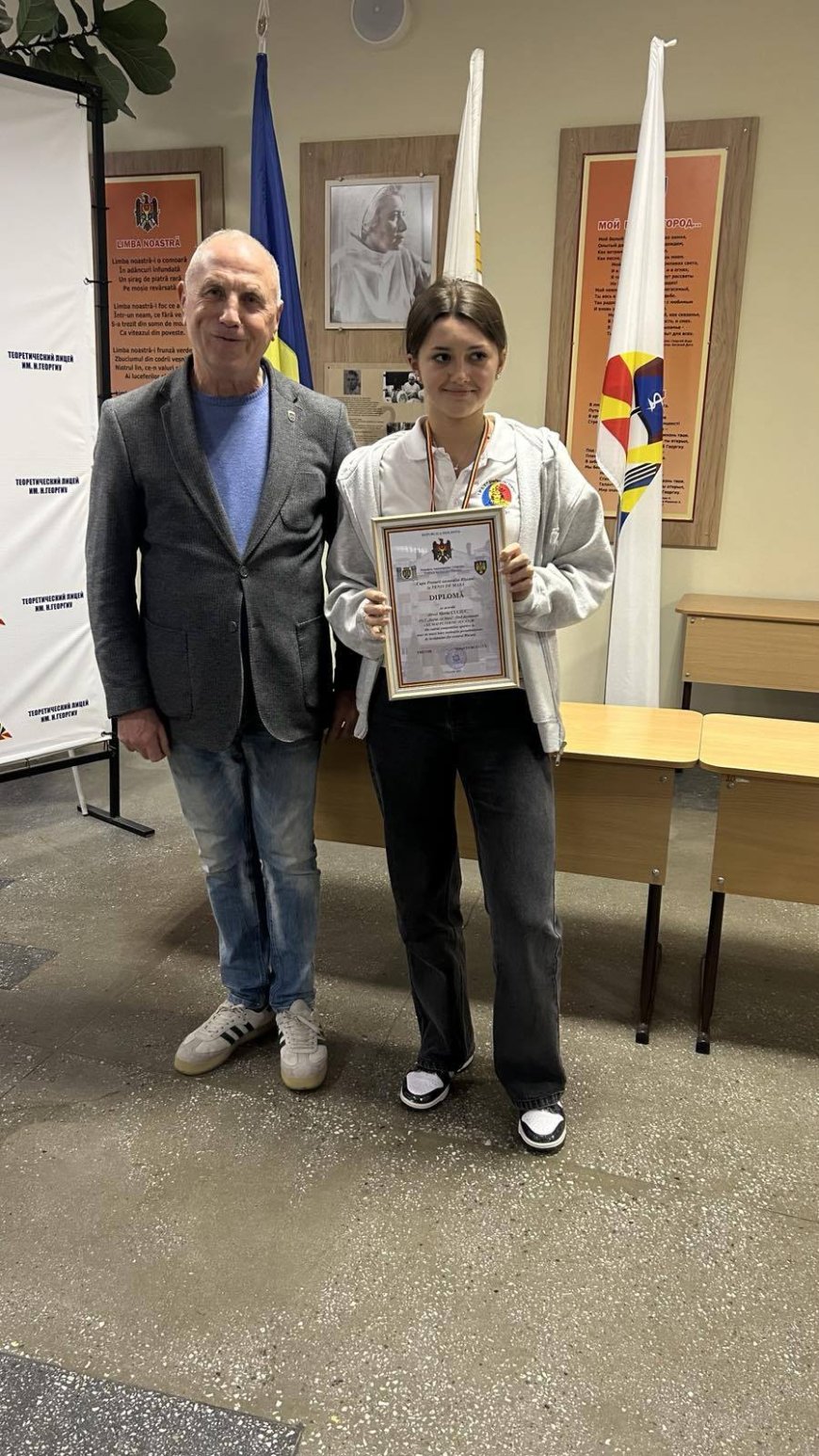 Finala competițiilor interșcolare la tenis de masa în sectorul Rîșcani, organizate de Pretura sectorului Rîşcani