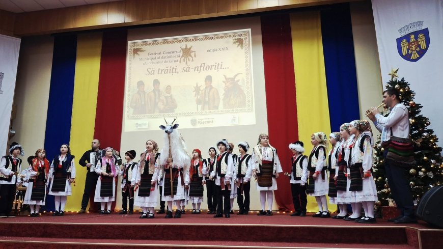 Feerie de Iarnă în sectorul Rîșcani! ❄️