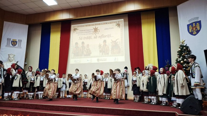 Feerie de Iarnă în sectorul Rîșcani! ❄️