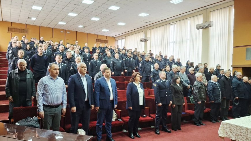 Ziua Poliției Naționale, celebrată astăzi la Pretura sectorului Rîșcani  – 18 decembrie 2025
