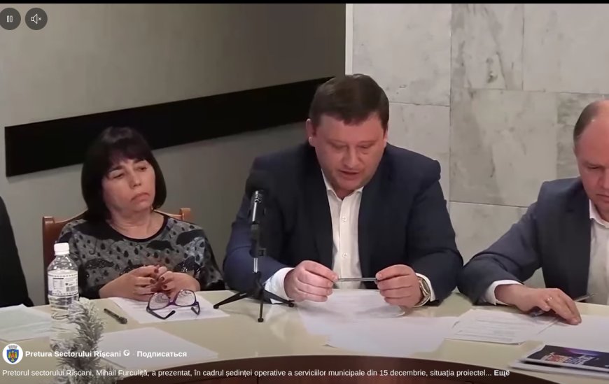 Pretorul sectorului Rîșcani, Mihail Furculiță, a prezentat, în cadrul ședinței operative a serviciilor municipale din 15...