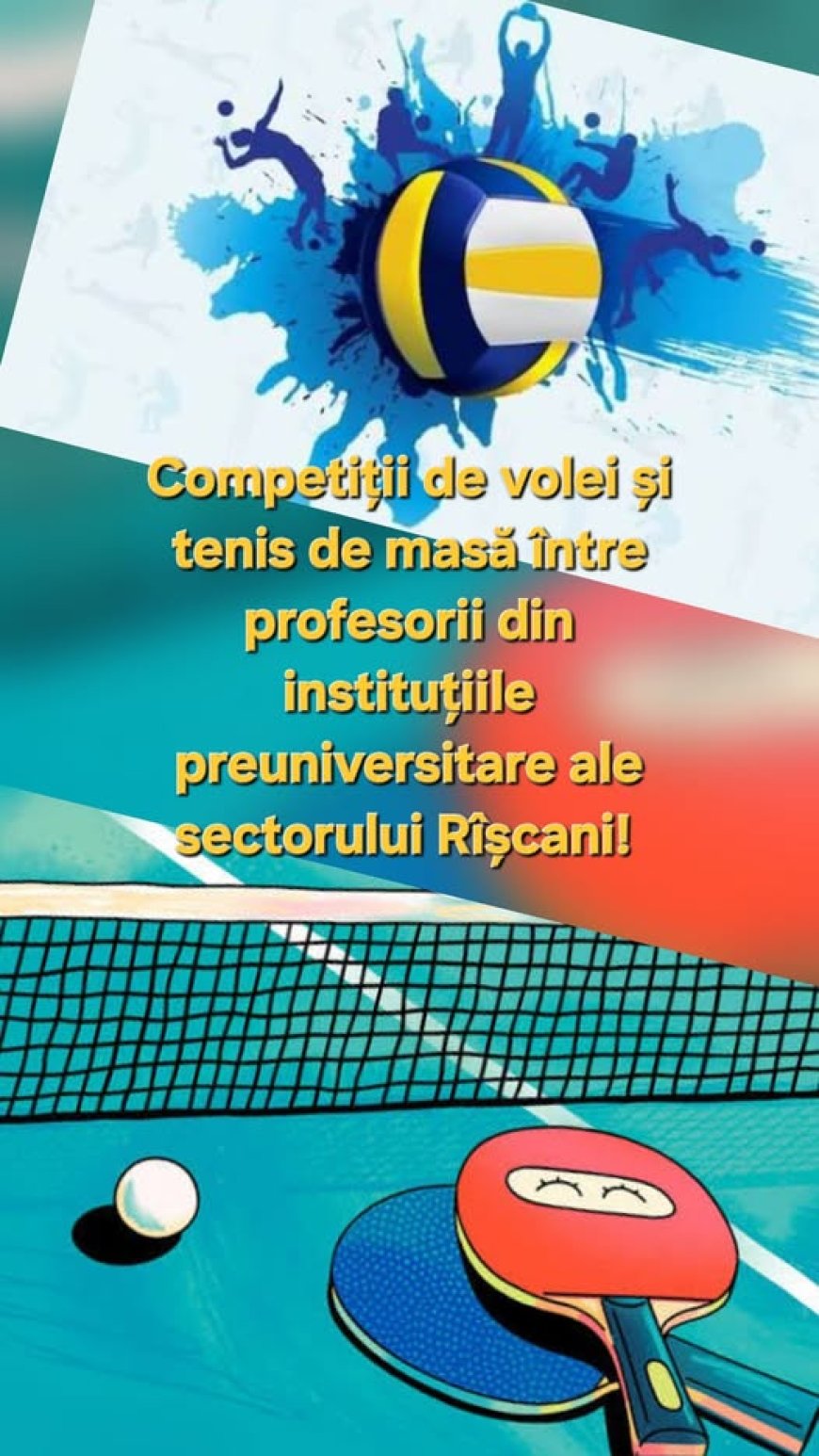 Competiții sportive în sectorul Rîșcani!