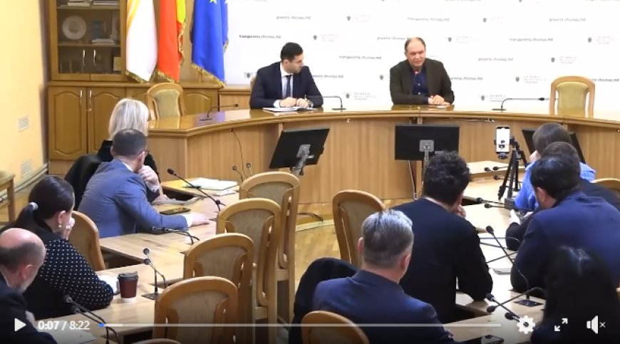 Primarul General, Ion Ceban, prezintă Decizia Comisiei Situații Excepționale a municipiului Chișinău de astăzi: