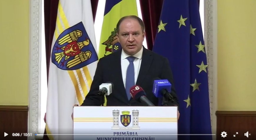 Briefing de presă după ședința Comisiei Situații Excepționale a Municipiului Chișinău  *** Informează-te din prima sursă...