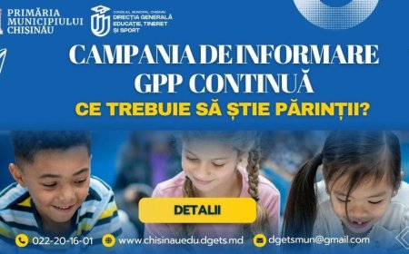 Campania de informare privind grupele cu program prelungit continuă