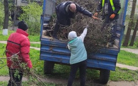 Acțiuni de salubrizare în sectorul Rîșcani! ​