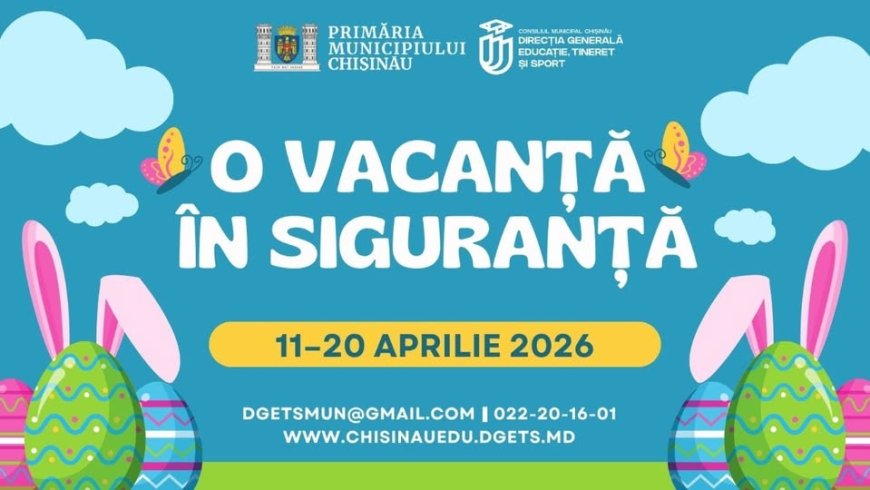 Vacanța de Paște din acest an vine cu 10 zile libere pentru elevi, în perioada 11–20 aprilie, timp ideal pentru odihnă...