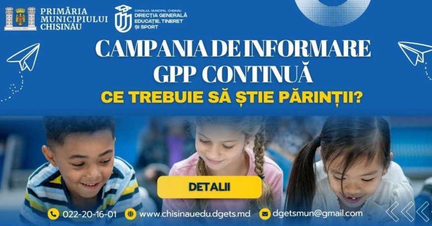 Campania de informare privind grupele cu program prelungit continuă