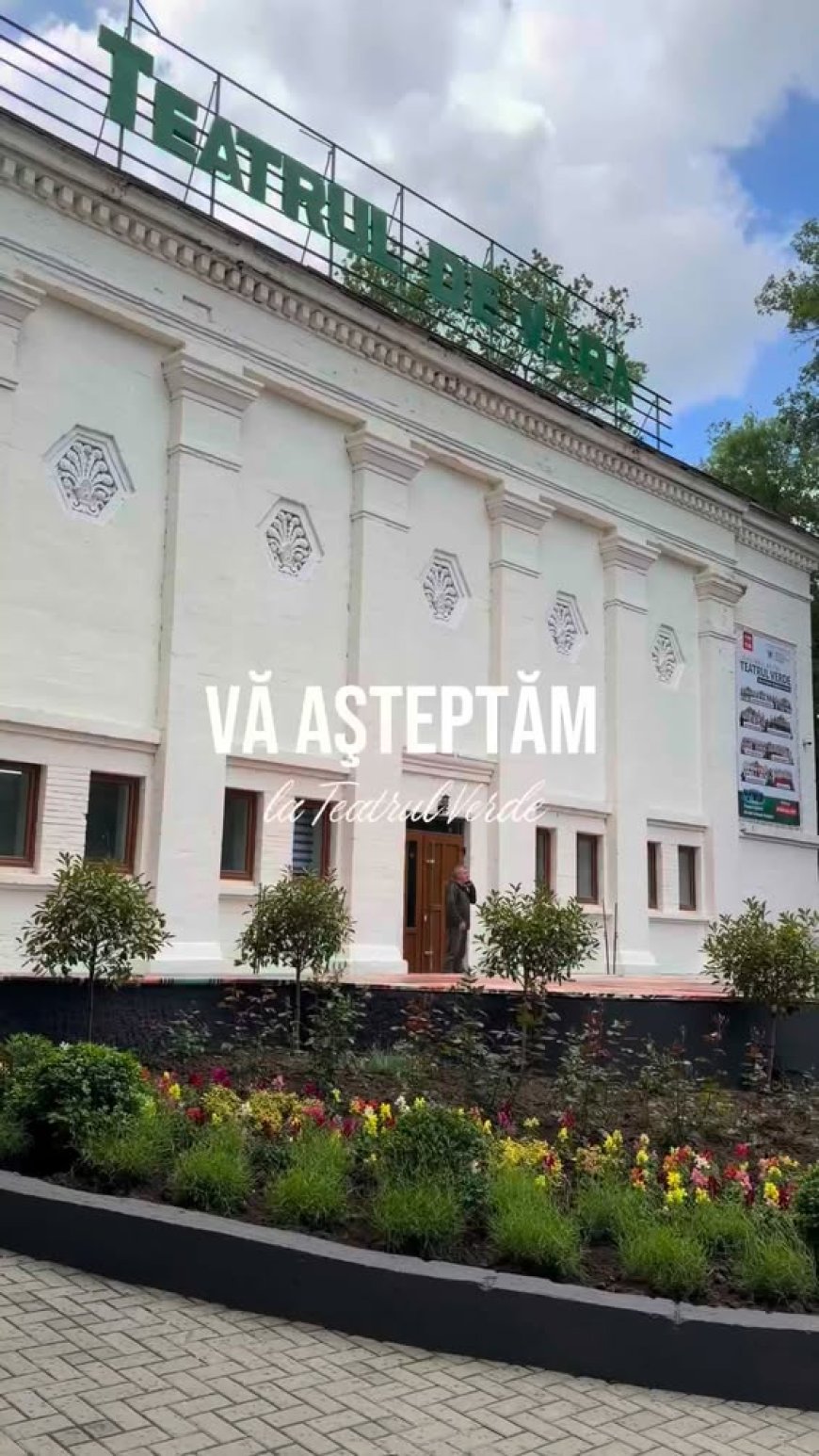 Vă așteptăm în două ore la Teatrul Verde din Parcul „Valea Morilor„ să deschidem împreună stagiunea 2026.  Primăria Chiș...
