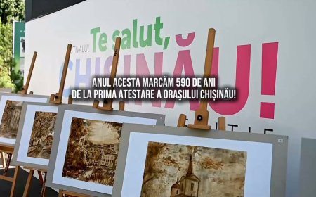 Știați că anul acesta Chișinăul marchează 590 de ani de la prima sa atestare documentară.