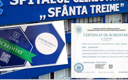 Primăria Chișinău investește constant în modernizarea sistemului municipal de sănătate, pentru ca locuitorii capitalei să beneficieze de servicii medicale sigure și de calitate.