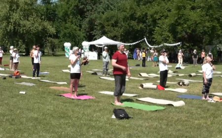 Eveniment social dedicat Zilei Internaționale Yoga