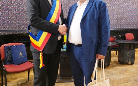 Consolidarea relațiilor bilaterale: Pretorul sectorului Rîșcani în vizită de lucru la Târgu Mureș.
