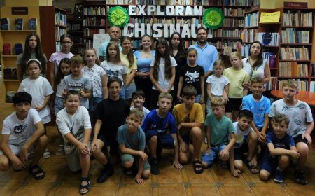 Astăzi, Pretura Sectorului Rîșcani și Biblioteca „Târgu Mureș” au celebrat trecutul și viitorul capitalei printr-un even...