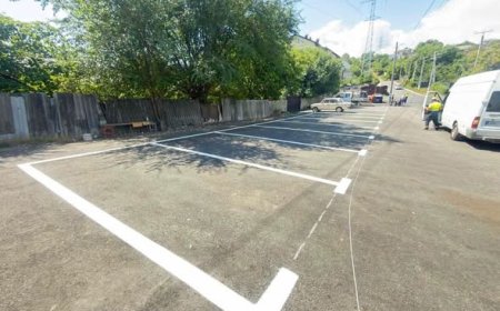 O nouă parcare publică cu circa 30 de locuri a fost amenajată pe str. Vasile Badiu din sectorul Rîșcani