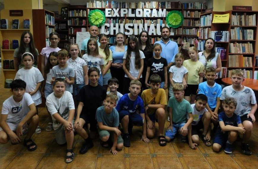 Astăzi, Pretura Sectorului Rîșcani și Biblioteca „Târgu Mureș” au celebrat trecutul și viitorul capitalei printr-un even...
