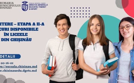 ADMITEREA ÎN LICEELE DIN CHIȘINĂU CONTINUĂ!