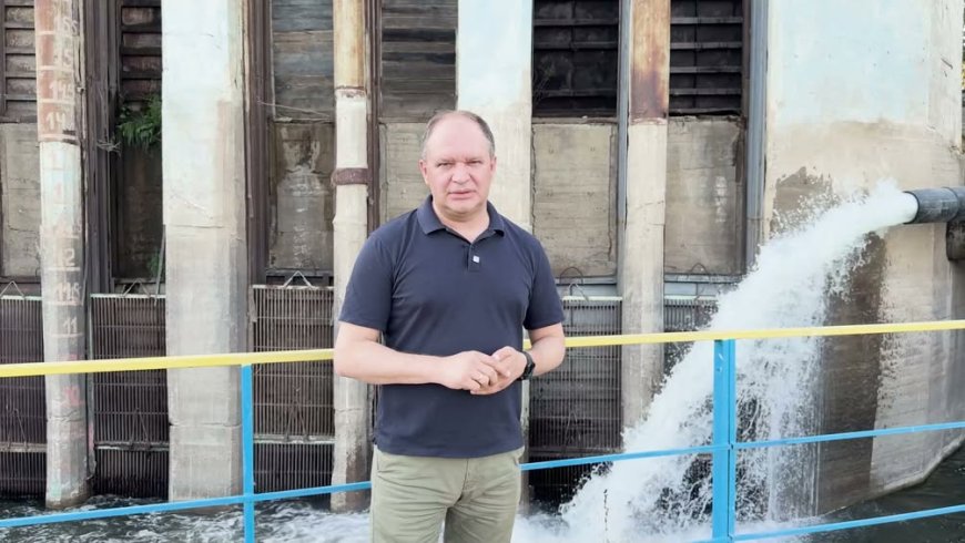 Stația de captare, completată în ultimele două săptămâni – o muncă enormă!