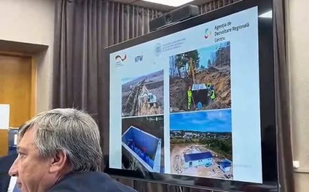 O nouă etapă în construcția noii Stații de Captare și în aprovizionarea cu apă a zonei de centru a țării