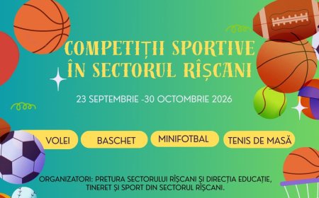 Primăria municipiului Chișinău, prin intermediul Preturii sectorului Rîșcani, dă startul competițiilor de volei, baschet...