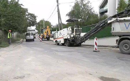 Lansarea lucrărilor de reparație a carosabilului pe strada Sihastrului, orașul Codru  *** Informează-te din prima sursă...