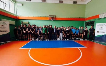 Pretura Sectorului Rîșcani a dat startul competițiilor sportive de toamnă între instituțiile preuniversitare din sector!