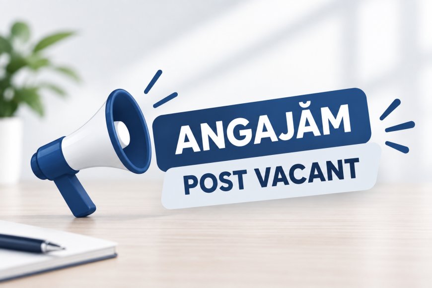Organizarea concursului pentru ocuparea funcției publice vacante  de specialist/ă principal/ă Secția arhitectură și urbanism