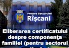 Eliberarea certificatului despre componenţa familiei (pentru sectorul particular / case particulare)