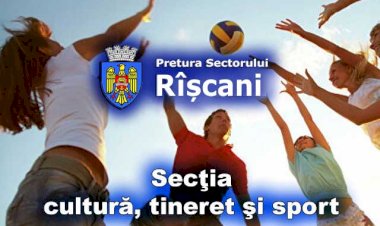 Secţia cultură, tineret şi sport